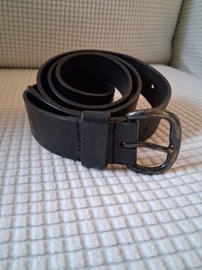 Carhartt XL black genuine Leather belt